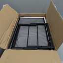 AUPSEN Wood Desk Organizers and Accessories, 2-Tier Computer Monitor Stand Riser with Drawer, Pen Storage & Phone Holder, Office Desk Accessories, Workspace Desktop Organization for Office SuppliesBrown