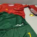 Soccer Jersey Kids,Soccer Jerseys for Boys,Kids Youth Jersey Shirt Socks Soccer Shirt G_ift Kit Set (7-8 Years, Red)