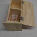 New brothread 93 Spools (DIY) 360 Fully Rotating Wooden Thread Rack/Thread Holder Organizer with Inner Storage Compartments for Sewing, Quilting, Embroidery, Hair-braiding and Jewelry