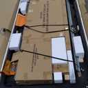 Signature Design by Ashley Cabalynn Farmhouse Dining Extension Table with 1 Removable Center Leaf, Light Brown