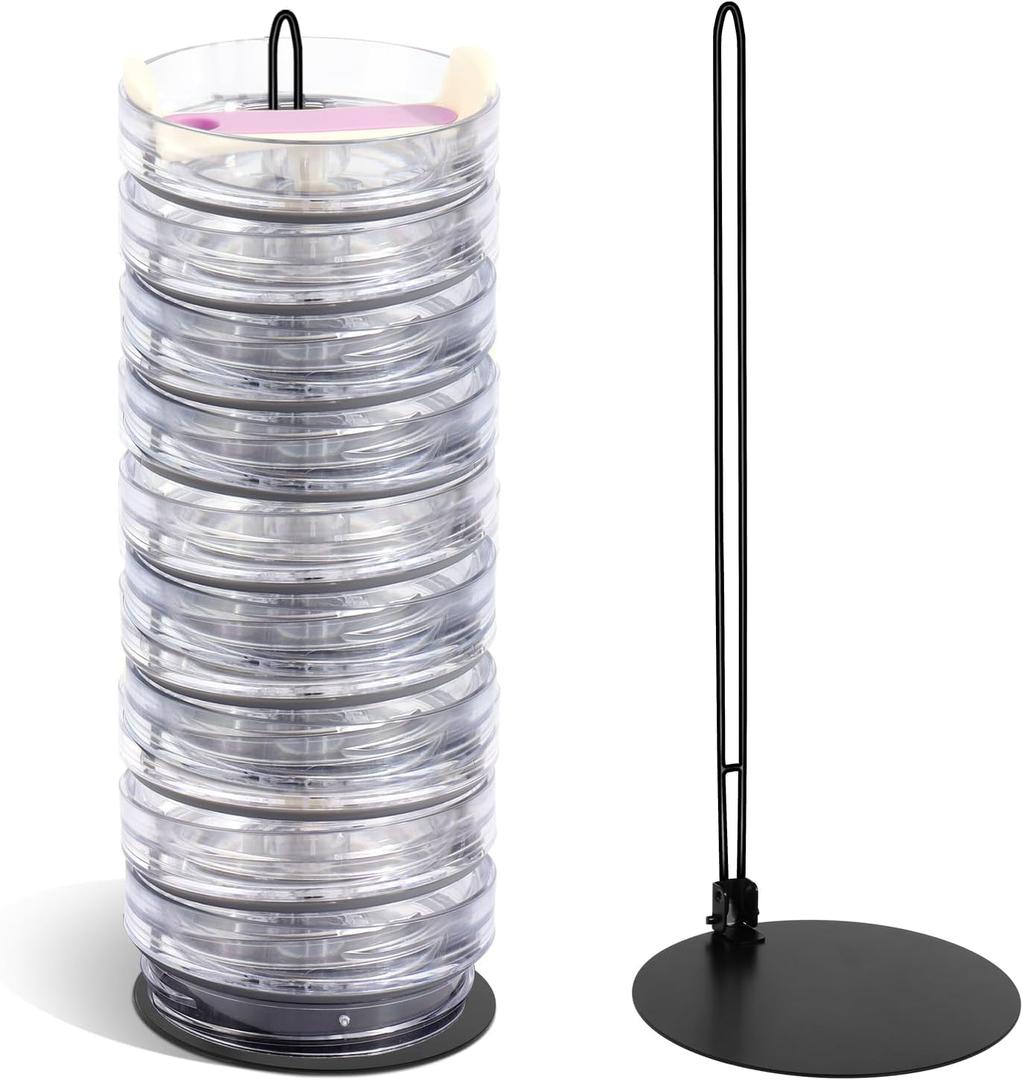 Tumbler Lid Organizer,Cup Lid Holder,Slim Vertical Storage for Up to 15 Lids,Cup Lid Organizer for YETI/Stanley/Simple Modern,Save Pantry, Countertop,Kitchen Cabinets Space