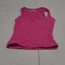 QINSEN Women's Sexy Sweetheart Neck Sleeveless T Shirts Double Lined Tees Slimming Fit Tops, Medium