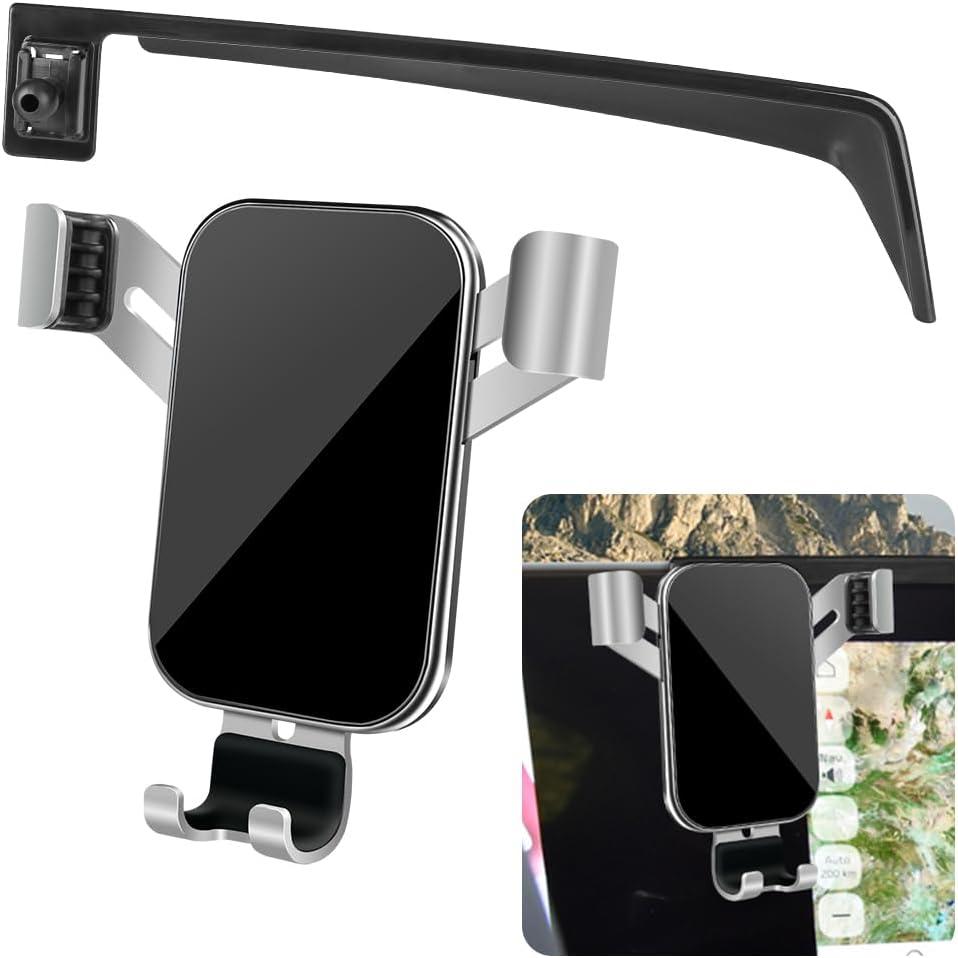 Car Phone Holder for Kia EV6 2022 2023 2024 Light Wind GT-Line GT Auto Interior Accessories Best Cell Phones Mount Cellphone Mobile Cradle Charging Navigation Bracket Screen Stand Accessory