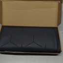 Garoopion Cat Litter Box Mat, Large 34" X 22" Cat Litter Mat, Waterproof Silicone Pad for Floor, Dark Gray