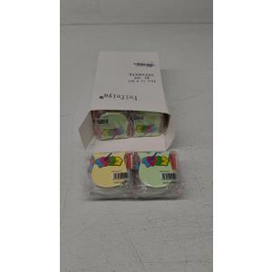 Two JinXin Star Shaped Sticky Notes in Green, Blue, Pink and Yellow, 48 pads