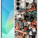 Western Cowboy Cowgirl Case Compatible with Samsung Galaxy A16,Retro Country Art Collage,Trendy Soft Bumper TPU Case for Galaxy A16