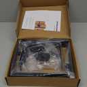 Gate Corner Brace Brackets Heavy Duty Anti Sag Gate Kit with Gate Latch for Wooden Fence Gate Hardware Kit (Single Door Set)