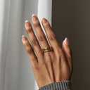 BTArtboxnails French Gel Nail Tips - French Tip Press on Nails Brown Extra Short Almond XCOATTIPS for Nail Extensions