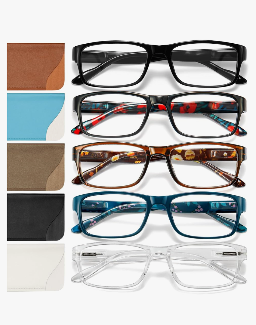 Reading Glasses Men/Women, Eyeglasses, Blue Light Readers for Men/Women, Computer Eye Glasses, Cheaters