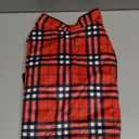 CuteBone Winter Dog Jacket - Reversible, Adjustable, Windproof & Waterproof - Thick Dog Coat for Small to Large Dogs (Medium, 1-Red Plaid)