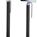 LEADBRAND Slide Out Support Jacks - Slide Out Stabilizers for RV, Camper and Travel Trailer, with Anti-Vibration Rubber mat on top, Stands for Hand Jack, Up to 5,000 lbs Capacity, Pack of 2 (20-40")