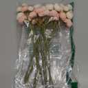 Hananona 18 Pcs Artificial Silk Rose Flowers Persian Ranunculus Bouquet Asian Buttercup,Suitable for Core Decorations,Weddings,Home (Pink, 2)