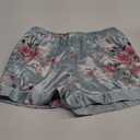 Woman's Shorts Floral Print, Size Large