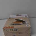bella Flip-n-Store Belgian Waffle Maker, EverGood Ceramic Nonstick Coating, Fits-anywhere Kitchenware, Power Indicator Light & Touch Handle, 7 Wide & 1" Deep Plates, 1000 Watt, Oatmilk