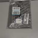 Pieviev Cat Litter Trappping Mat, 2317 V-Shaped Channel & Mesh Litter Capturing Design, Waterproof & Easy to Clean Cat Litter Box Mat, Scatter Control for Indoor Cats, Gray (Grey)