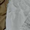 Halloween Feather Angel Wings Cosplay Costumes Dress Party Christmas Props for Adult Women Girls (31.5 * 23.6 inches) (White)