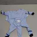 Waterproof Dog Raincoat,Full Coverage 4 Legs Dog Rain Jacket for Small Dogs,Pet Rain Coat with Hood,Reflective Strips&Leash Hole Outdoor Raincoat (Mediumfor Weight 5.1-8.1 lb, Blue)