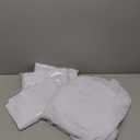 Wedding Arch Draping Fabric,4 Panels 28" x20ft Cream White Wedding Arch Drapes for Ceremony Chiffon Fabric Drapes Arbor Drapery Wedding Arch Decorations for Reception Sheer Backdrop Curtains for Party