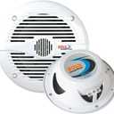 BOSS Audio Mr60W Car Speaker Marine White 200Watts 6 1 2 Inch 2 Way