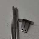 Bathroom Towel Bar, 24 Inch Towel Racks for Bathroom Wall Mounted, Heavy Duty Bath Hand Towel Holder Organizer, Modern Home Decor Towel Rod Bathroom Hardware Accessories, Brushed Silver