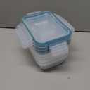 Plastic Total Solutions (4-Pack) Food Storage Containers Set, Airtight & Leakproof Plastic Locking BPA-Free Lids Tupperware, Freezer Dishwasher Microwave Safe