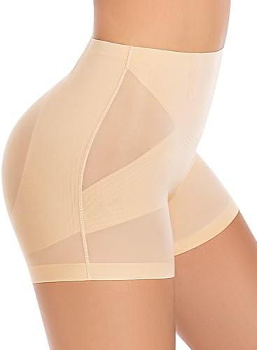 Semjikoy Tummy Control Shapewear for Women, Butt Lifting Shapewear Shorts Underwear Body Shaper for Under Dress Skirt Pants Size M