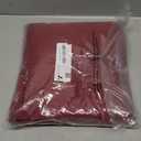 Simplebrand Ava Burgundy Blackout Curtains for Bedroom 84 Inch Length 2 Panels Set, Solid Thermal Insulated Privacy Nursery Window Treatment Curtains Blackout Drapes, W40 x L84 Inch, Burgundy