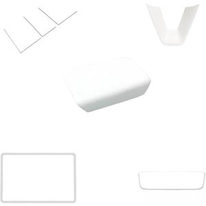 frani Center Console Cover 5Pcs Set for Tesla Model 3 2024-2026 Highland and Model Y Juniper 2025,Tesla Interior Center Console Cover Decor Accessories White