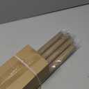 QDWIS Boho Wood Curtain Rods for Windows 48 to 84 inch,1" Adjustable Heavy Duty Window Curtain Rod with Imitation Wood Grain Finials, Rustic Decorative Drapery Rods Set,Size:36-88'', Weathered Wood