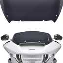 Smoke 10" Wave Windshield Compatible for Harley CVO Road Glide 2024 Wind Shield Windscreen Air Deflector for Harley Davidson Road Glide CVO FLTRXSE 2023-2024 FLTRX FLTRXSTSE 2024