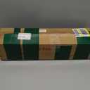 Garage Door Seals Bottom Rubber  8FT EPDM Weatherproof Seal with Pre-Drilled Aluminum Track Retainer Kit, Fits 8-20FT Doors, Rodent Proof, Noise Reducing (1.57" Width, Black)