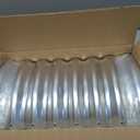 AHEONLAR 2 Pack 4×2×2ft Galvanized Raised Garden Bed Outdoor,Oval Sturdy and Durable Planter Boxes for Vegetables, Fruits, Flowers and Plants, Easy Assembly, Silver, 4x2x2ft
