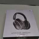 Active Noise Cancelling Headphones,120H Playtime Bluetooth 6.0 Wireless Headphones with Power Display & 6Mic ENC Calls, 360° Spatial Audio Over Ear Headphones Foldable Headset for Travel Office Game