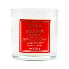 14OZ Candle Jar Milk For Santa