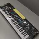 61 key keyboard Piano, Portable Electronic Digital Piano, Built In Dual Speakers, External Microphone, Power Plug, Rich Teaching Content, Multi-Functional Electronic Piano Suitable For Beginners