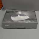 Ergonomic Wireless Keyboard and Mouse Set Creamy Wireless Keyboard Silent Mice Set with Wrist Rest for Computer, Laptop, PC, Mac, Windows (Gray White)