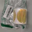 Gold Circle Thermal Labels Vinyl 2 Inch Self-Adhesive Round Glitter Stickers Roll Waterproof Printer Decals Name Tag for QR Code DIY Office Address 200 PCS