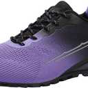 ikunka Men's Fashion Sneakers Lightweight Breathable Walking Shoes Tennis Cross Training Shoe Non Slip Trail Running Shoes, 8.5 X Wide