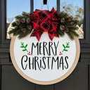 Christmas Doormat Stencils 27"x17" Large Christmas Stencils for Door Mats Holiday Stencil for Painting on Wood Doormat Canvas Window Glass Decor