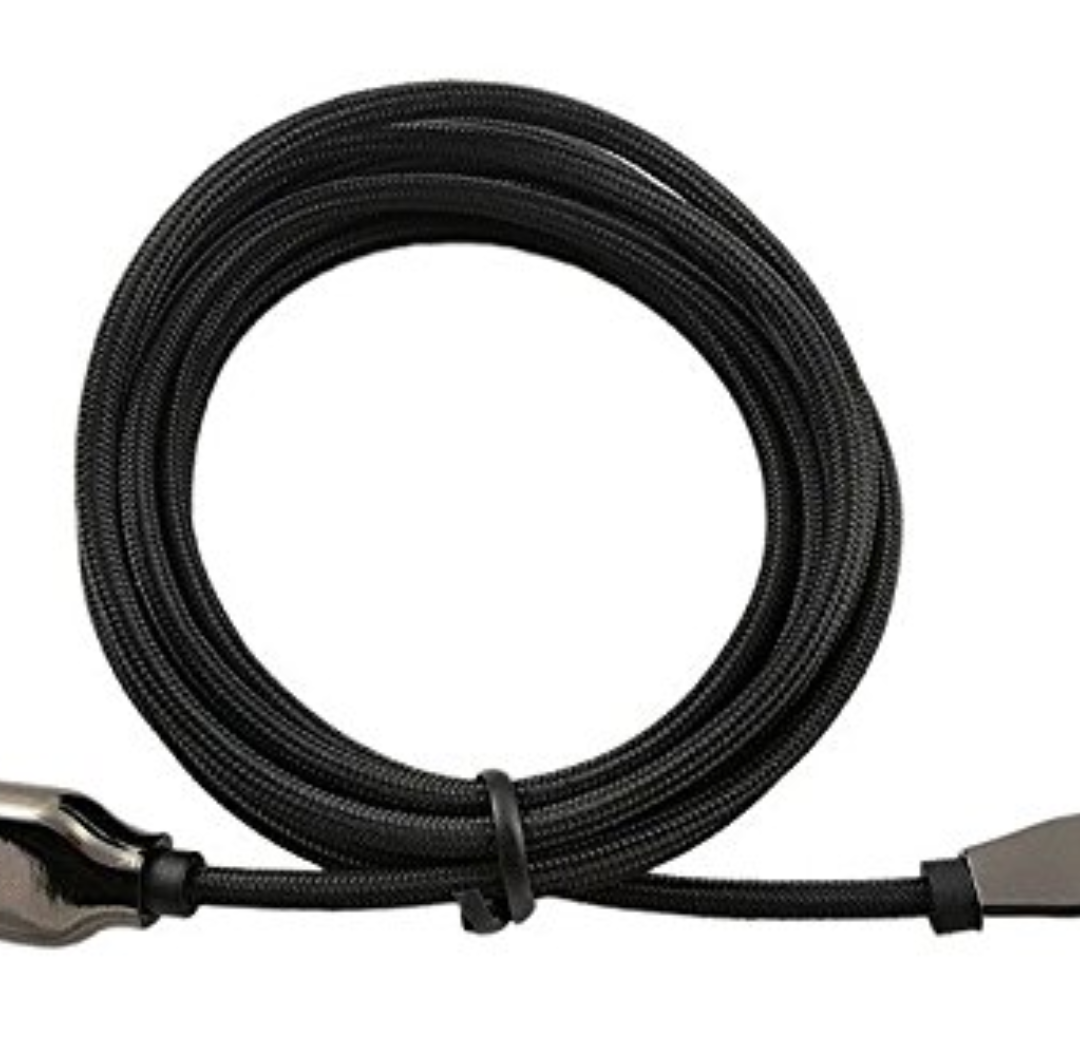 6 Foot Braided Sync & Change Cable for Lightning Tip