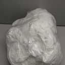 BESTOUCH Duvet Cover Set 100% Washed Cotton Linen Feel Super Soft Comfortable Chic Lightweight 3 PCs Home Bedding Set Solid Bright White King (King (104" x 90"))