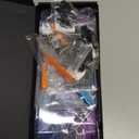 eXtremeRate Gradient Translucent Bluebell Faceplate Back Plate Shell for Steam Deck LCD, Handheld Console Replacement Housing Case, Custom Full Set Shell with Buttons for Steam Deck - Console Without