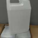 2.5 Gallon Water Jug, F-Style Plastic Jug, Water Storage Containers, Hdpe Containers with Leakproof Cap (4 Pack) (EXP 02/04/27)