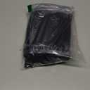 SANTINY Women's Cotton Sweatpants Yoga Lounge Casual Pants Open Bottom Sweat Pants for Women with Pockets (Medium, Black)