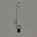 JEACENT AC Security Window Lock Bar, Window Security Bars - Sturdy Steel, Extends from 10" to 17 1/2" for Sliding Windows with AC Unit Installed