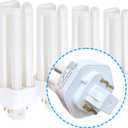 KOR 26W CFL Plug-in Bulb GX24Q-3 Base, 2700K Warm White, Triple Tube, (4-Pin) Replaces Sylvania 20879, Philips 458240, GE 97614 Pack of 1