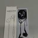 USB-C Samsung Earbuds, Wired Ear Buds for Samsung Galaxy A16 A17 A36 5G, A26, S25 Edge A56 S26 Ultra Plus S24 FE A35 Z Fold 6 USBC In-Ear Headphones Wired Type C Earbud Earphones Headsets with Microphone