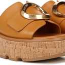 Franco Sarto Women's L-hoda (11, Tan Brown Leather)