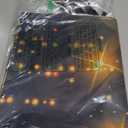 Katchon, Xtralarge Happy New Year Banner - 72x44 Inch | Happy New Year 2026 Banner for New Years Decorations 2026 | NYE Backdrop for New Years Eve Party Supplies 2026 | NYE Decorations 2026 (Gold and Black Clock)