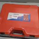 ZEAJSRU 28PCS Radiator Pressure Tester Kit, Universal Coolant Pressure Tester and Vacuum Refill Tool with Adapters for Automotive Cooling System Leak Detection(red)